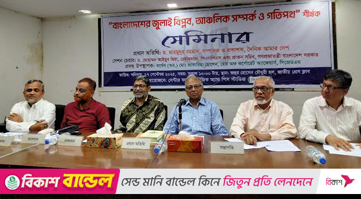 ভারতে বসে হাসিনা অনবরত যড়যন্ত্র চালিয়ে যাচ্ছে: মাহমুদুর রহমান